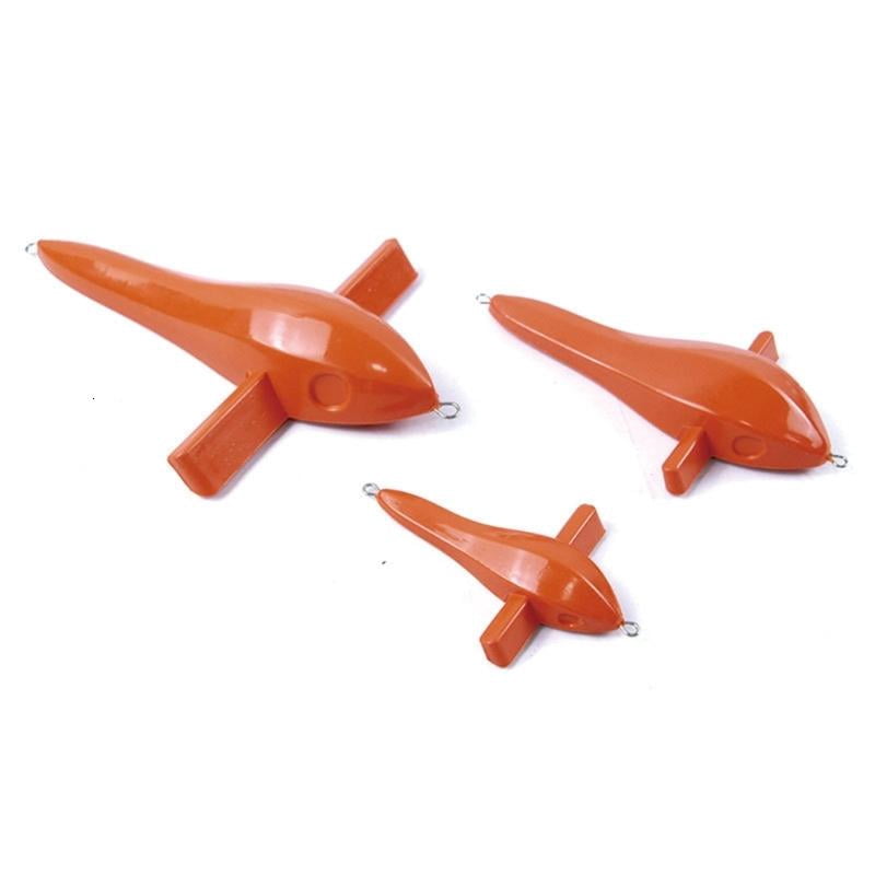CEORPER Trolling Plane Shaped Teaser Fishing Tackle Fish Shape Boats Fishing Lure