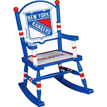 Guidecraft Nhl New York Rangers Rocking Chair