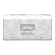 Kleenex® Scottfold Towels, 1-Ply, 8 1/10 x 12 2/5, 40% Recycled, White, 120 Towels Per Sleeve, Pack Of 25 Sleeves