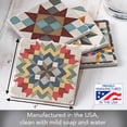 thumbnail image 4 of Thirstystone Barn Quilt 4-Pack Stone Tumbled Tile Coasters, 4 of 7