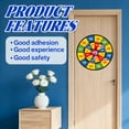 thumbnail image 4 of BESTSKY Dart Board,Foldable Storage Dartboard,With 8 Sticky Balls Kids Outdoor Games,Multcolor4, 4 of 7