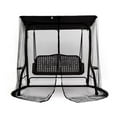 Gmogad Patio Swings Mosquito Netting, Mesh Screen Mosquito with Zipper