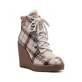 thumbnail image 5 of Jessica Simpson Maelyn Wedge Platform Almond-Toe Ankle Boots Light Natural Combo (LIGHT NATURAL COMBO, 7.5), 5 of 6