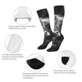 thumbnail image 3 of Sigee Geometric Bull Design for Socks for Men Women Socks Stocking Compression Socks, 3 of 6
