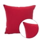 thumbnail image 5 of Fundas de cojín Throw Cojín Funda de almohada de lona de algodón para sofá cama, silla, decoración del hogar, liso, 45 x 45 cm Jumpingount JJ15690-03, 5 of 6