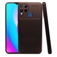 thumbnail image 1 of Funda de Silicon Uso Rudo Atti Rugged Carbon Real Me C15 Qualcome Edicion Cafe 1pz Mas Mica 9D, 1 of 8