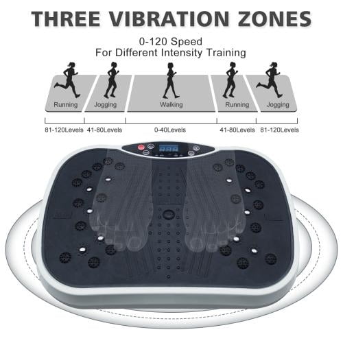 Vibration Plate Fitness Equipment Full Body Exercise Vibration Fitness Platform Home Weight Loss Shaping Training Equipment