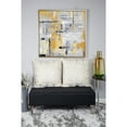 thumbnail image 3 of 40" x 40" Abstract Framed Wall Art with Gold Frame, by DecMode, 3 of 6