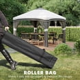 thumbnail image 6 of 10' X 10' Pop Up Canopy Tent with Netting,Instant Tents for Parties,portable,Can Accommodate 10 People and Chairs,Height Adjustable,with Wheeled Carry Bag and 4 SandBags for Outdoor,Garden,Patio, Gray, 6 of 9