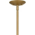 thumbnail image 5 of Quoizel Kimberly 5-Light Brushed Weathered Brass Chandelier, 5 of 7