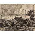 thumbnail image 3 of Henry Lyman Saÿen 18x15 Black Modern Framed Museum Art Print Titled - The Schuylkill No. 6 (ca. 1914-1918), 3 of 5