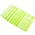 thumbnail image 1 of Unique Bargains 42pcs for Bicycle Wheel Rim Sticker Decal Strip Decoration Accessory Universal Reflective Stickers Fluorescent Yellow, 1 of 6