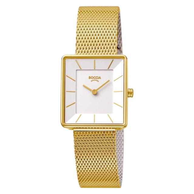 Reloj BOCCIA TITANIUM 3351-06 Ladies-Dorado