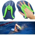 thumbnail image 1 of par de paletas de mano para nadar con fuerza ajustable, ayuda para entrenamiento, accesorios para ejercicio en piscina, 1 of 5