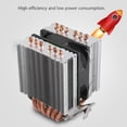 thumbnail image 5 of Garosa CPU High Efficiency Low Power Consumption U-shaped Heat Pipe CPU Heat Sink Has 6, 5 of 8