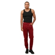 Victorious Men's Drop Crotch Stretch Jogger Twill Pants, Up To 5X
