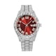 thumbnail image 2 of Reloj de cuarzo para hombre, relojes de moda para hombre, reloj de acero inoxidable, informal, de pulsera, de cristal, 2 of 5