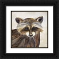thumbnail image 1 of Talent, Kelley 20x20 Black Ornate Wood Framed with Double Matting Museum Art Print Titled - Rigby Raccoon, 1 of 4