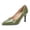 Green, variant on Women's Studded Stiletto High Heels Dressy Shoes 2026 Fashion Casual Leather Pointed Toe Slip on Dress Pumps for Fall Business Office Work Formal Black Size 8.5