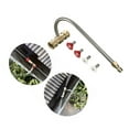 thumbnail image 6 of Tool Pressure Washer Washer Lance Gutter Cleaning Attachment Angled Extension Wands Garden Hose Nozzle Car Patio Lawn 4000 PSI, 6 of 8