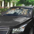 thumbnail image 3 of Foldable Corgi Dogs Windshield Sunshade Car Interior Accessory, 3 of 6