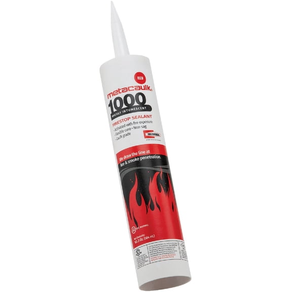 RectorSeal Metacaulk 1000 Intumescent Caulk - Water-Based Flexible Sealant