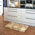 thumbnail image 5 of Area Rugs Carpet for Bedroom Floor Kitchen Rugs Llama Alpaca with Falling Autumn Leaves Door mat Bedside Runner Rug Living Room Washable Non Slip 39×20in, 5 of 7