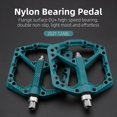 thumbnail image 1 of Rodamientos ultraligeros ROCKBROS, pedales de bicicleta, pedales de nailon para ciclismo de carretera, pedales bmx Mtb, plataforma plana, accesorios de piezas de bicicleta Tan Jianjun unisex, 1 of 2