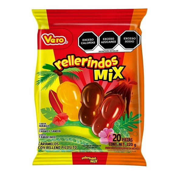 Caramelos Vero Rellerindos mix 20 pzas