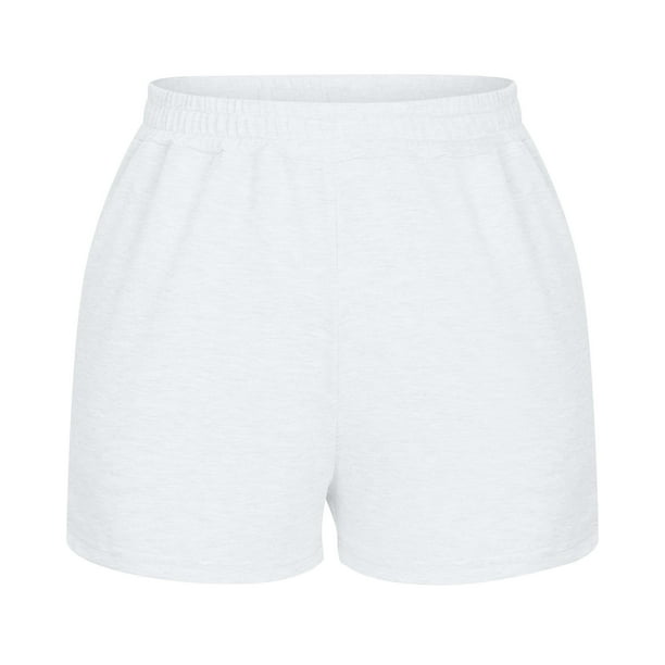 High Waisted Shorts Women Casual Summer Elastic Waist Sports Loose