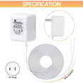 thumbnail image 7 of Doorbell Transformer 24V Adapter for Ring Video Doorbell, 16.4ft Long C Wire Power Sup pwm25, 7 of 7