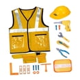 thumbnail image 3 of Chaleco de ingeniero de 20 piezas para niños, disfraz de trabajador para niños, disfraz de trabajador de Navidad, ropa de vestir de Halloween, juguete, 3 of 8