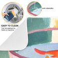 thumbnail image 2 of Yayeee Dish Drying Mat for Kitchen Counter 16"x18" Microfiber Absorbent Pad, Goldfish Bowl, 2 of 7
