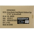 thumbnail image 1 of Versachalk Vintage Tableau Magnétique Signe W / Cadre en Bois-11 "X17", 1 of 1