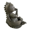 thumbnail image 2 of Statue de Jardin en Polyresine pour Bébé Dragon Décoration Extérieure, 2 of 3