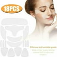 thumbnail image 1 of Reusable Anti Wrinkle Chest Neck Eye Face Pad Silicone Patch Skin Care M FAST, 1 of 9