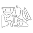 thumbnail image 1 of Hippo Silicone Clear Stamp & Metal Cutting Dies Set for DIY Scrapbooking Card Making Craft, 1 of 5