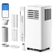 SIMZLIFE Portable Air Conditioner 12000 BTU with App Control,Portable Ac Unit up to 550 Sq,White