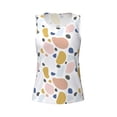 thumbnail image 5 of Goofa Geometric Spots Printed Womens Workout Tops for Women Sleeveless Yoga Shirts Athletic Running Tank Tops Sleeveless Gym Clothes Workout Apparel-Medium, 5 of 9
