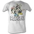 thumbnail image 1 of Popeye Comics Pop Group Adult Short Sleeve T Shirt, 1 of 2
