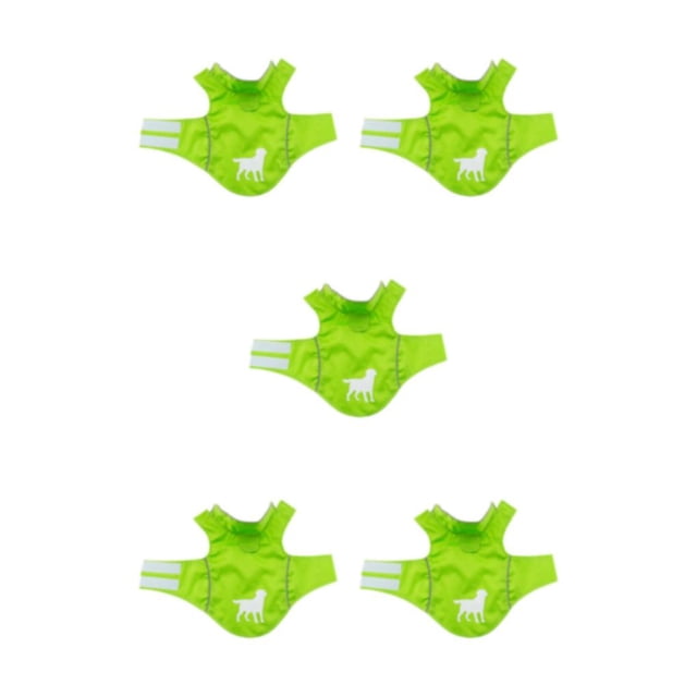 Ropa Elegante para Perros Billuyoard Poliéster Impermeable Color Verde L