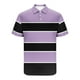 thumbnail image 4 of Blusa y camisa de manga corta con cuello vuelto para hombre, informal, de manga larga, con botones estampados, de poliéster, 4 of 4