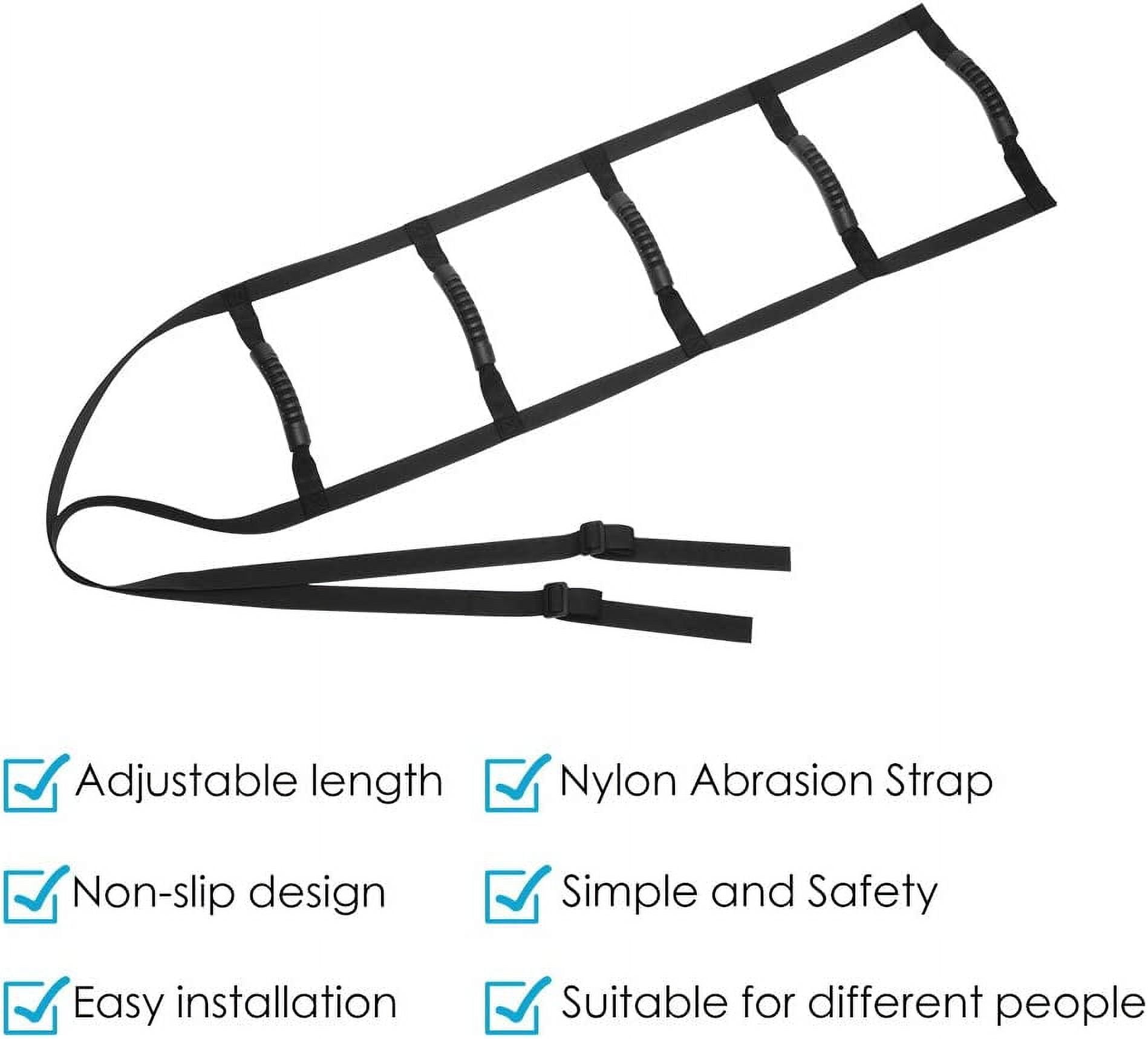  Vive Bed Ladder Assist - Pull Up Assist Device with Handle  Strap - Rope Ladder Caddie Helper - Sitting, Sit Up Hoist for Elderly,  Senior, Injury Recovery Patient, Pregnant, Handicap 