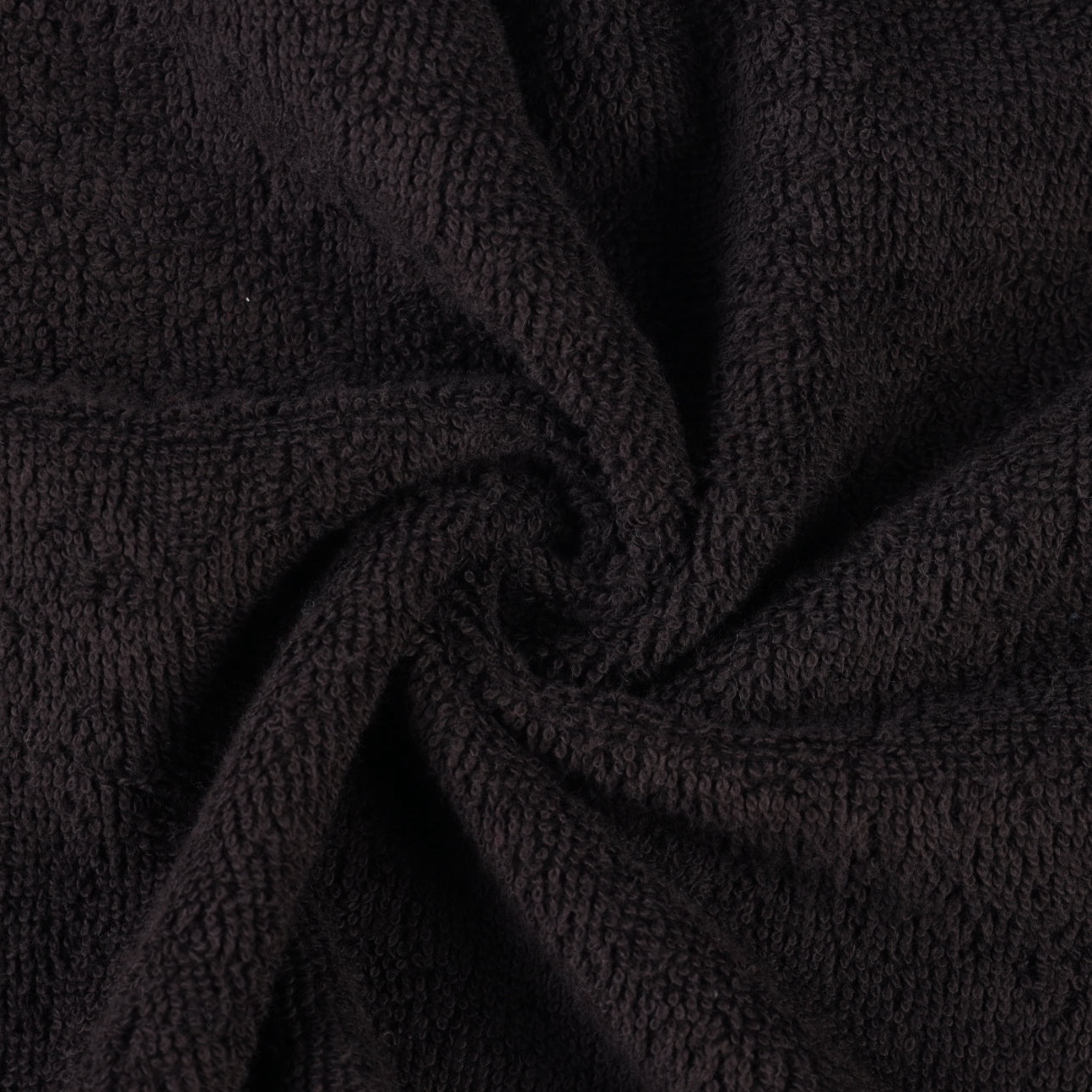Superior Eco-Friendly Cotton Solid 12-Piece Black Towel Set