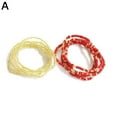thumbnail image 6 of Beaded Waist Beads Body Jewelry Belly African Chain Beads Colors Multiple K8I7, 6 of 9