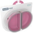 thumbnail image 2 of Comedero SureFeed Half Bowl rosa para alimentador con microchip, 2 of 2