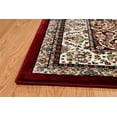 thumbnail image 3 of 27" x 86" Ruby Polyester Polyester Runner Rug, 3 of 4