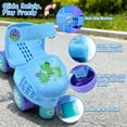 thumbnail image 4 of JZY Adjustable Toddler Quad Skates for Boys & Girls Ages 2-6 - Safe Comfortable 4-Wheel Beginner Roller Skates, Blue, 4 of 8