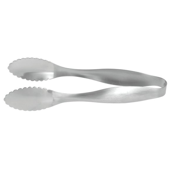 HUBERT® Short-Handle Tong Stainless Steel - 9"L