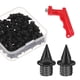 thumbnail image 2 of 60 Piezas Clavos para Zapatos de Pista Clavos de Pista de Repuesto de 5 mm Clavos para Correr en Pista y Campo para Distancias Cortas, Correr Hombres Negro, 2 of 8
